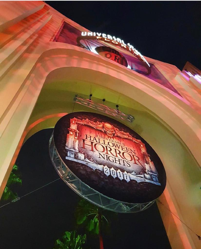 Halloween Horror Nights Sign 2017